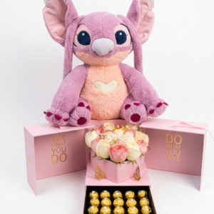 rosas premium, ferrero & globo de autor