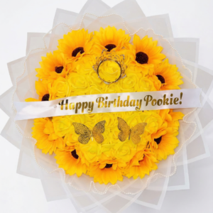 bouquet golden radiance