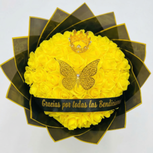 bouquet golden blessings gratitude