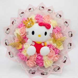 bouquet kawaii hello kitty princess