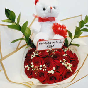 ramo majestic white & gold