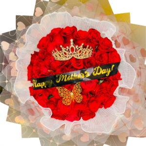 ramo majestic white & gold