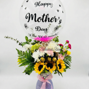 ramo majestic white & gold